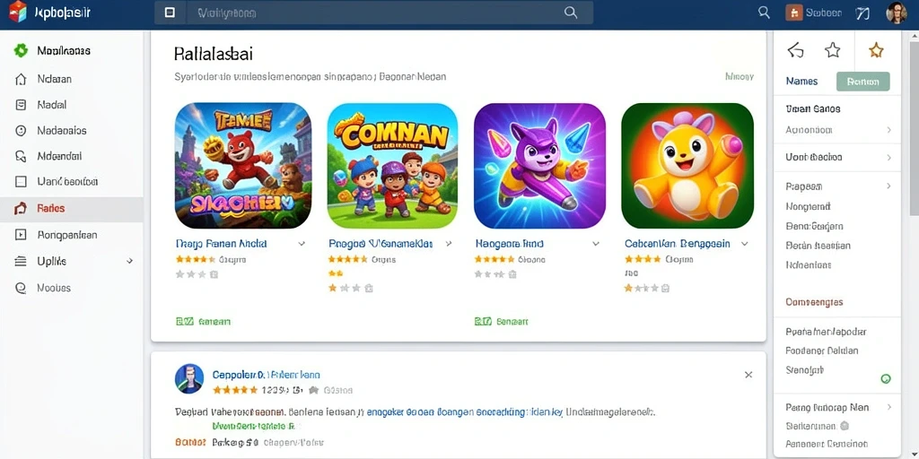 Screenshot menampilkan leaderboard dengan pemain teratas.