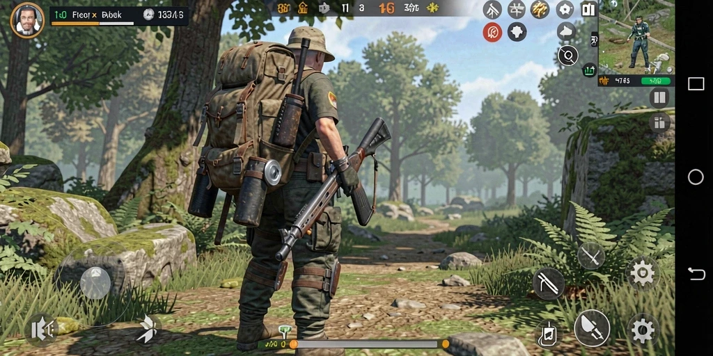 Momen seru dalam mode multiplayer.