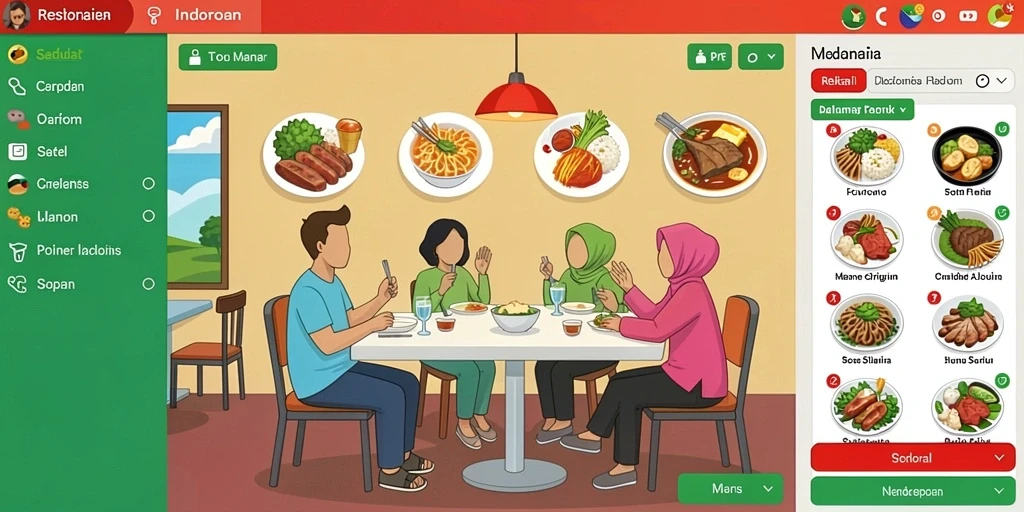 Tangkapan layar menampilkan fitur sosial yang memungkinkan interaksi dengan teman.