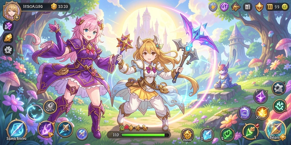 Kompetisi seru dengan teman di mode multiplayer.