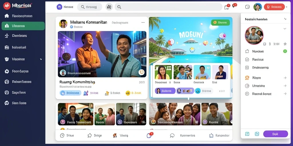 Screenshot memperlihatkan suasana permainan dengan grafis yang menawan.