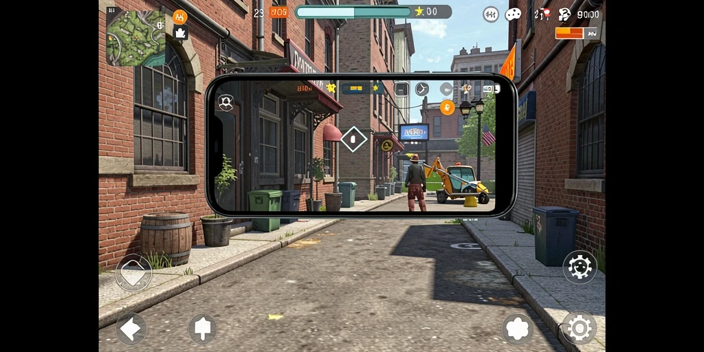Screenshot momen seru saat menjelajahi pulau.