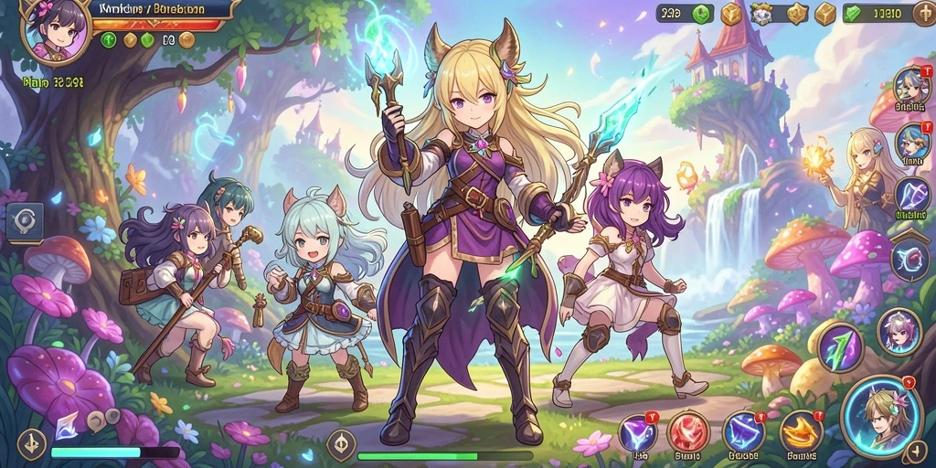 Screenshot dari mode multiplayer di PUTARMEGA.