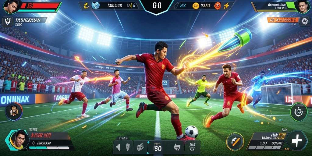 Mencerminkan fitur multiplayer permainan yang menarik.