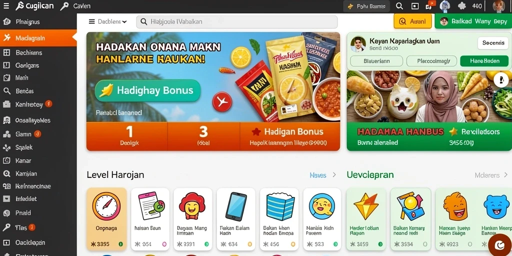 Tampilan antarmuka yang ramah pengguna dan mudah dinavigasi.