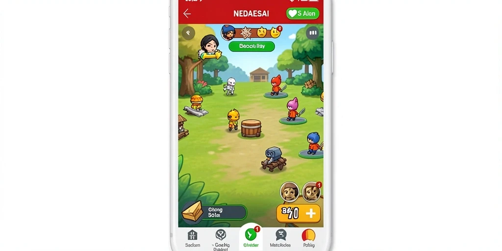 Grafis yang memukau dan penuh warna dalam setiap level.
